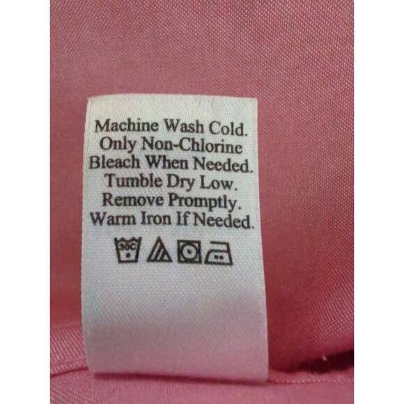 Coldwater Creek Pink Button Up Cotton Tailored Fit Blouse Womens Size 1X (16-18) - Picture 6 of 8